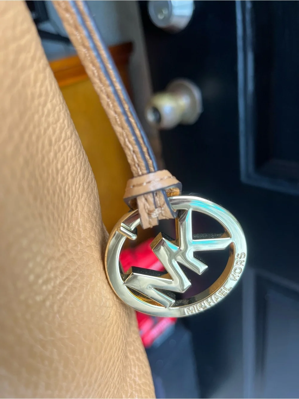 Michael Kors Gilmore Medium East West Pebbled Leather Satchel
